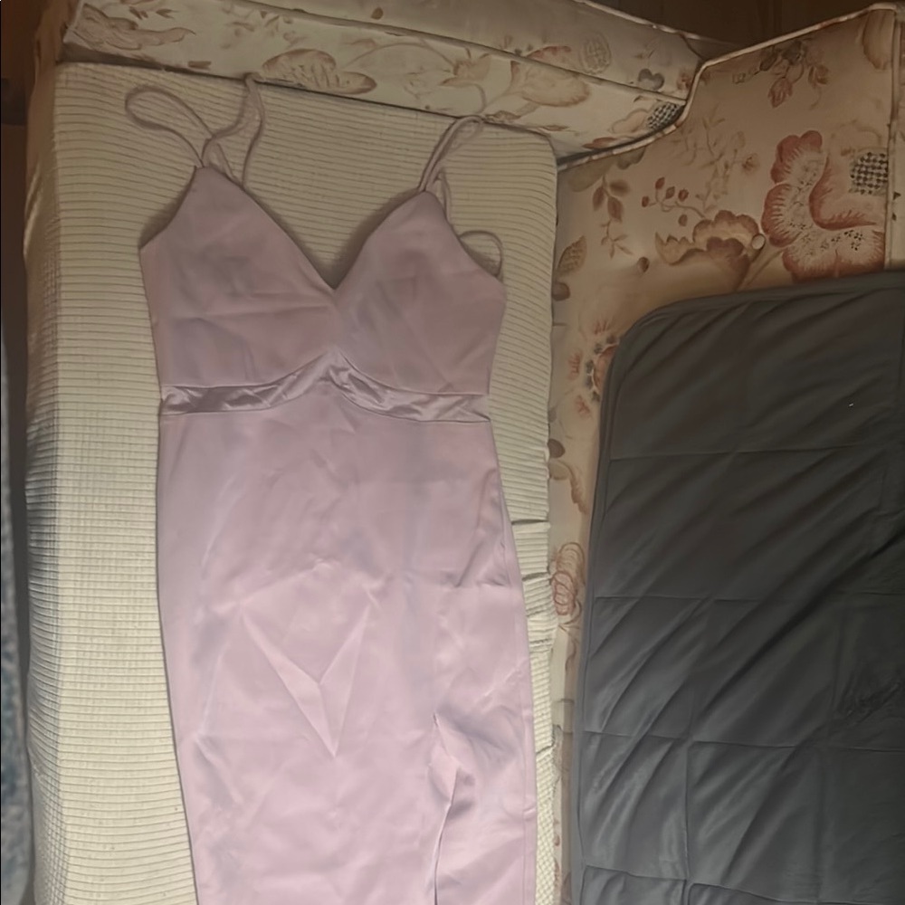 Never worn skinny strap dress perfect for a wedding